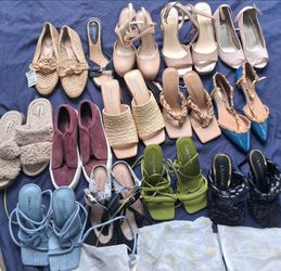 Shoes for woman for people who re sell or send to your country make an offer for all some new others great condition Slauson ave /van ness se habla
