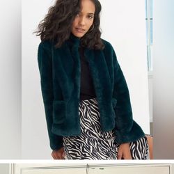 Anthropologie Kylar Faux Fur Jacket 