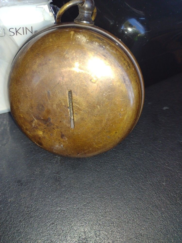 Antique Bronze Clock
