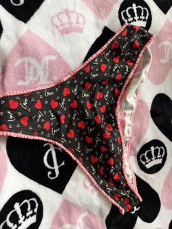 Valentine Panties!! Thong ❤️🖤