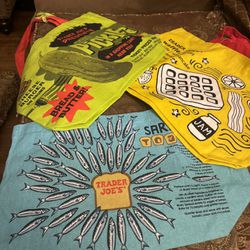 Trader Joe’s, Limited, Edition, Collectors Canvas, Shopping Bags