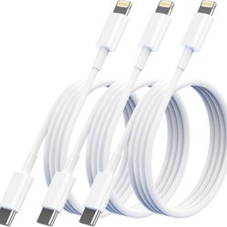 3 Pack Apple iPhone 12 Pro Max Charger Cable,[Apple MFi Certified] USB C to Lightning Cable, Type C iPhone Fast Charger for Apple iPhone 13 12 Pro max