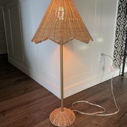 Rattan Table Lamp 