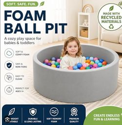 Foam play pin