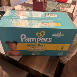 Free Brand New Size 5 Diapers 