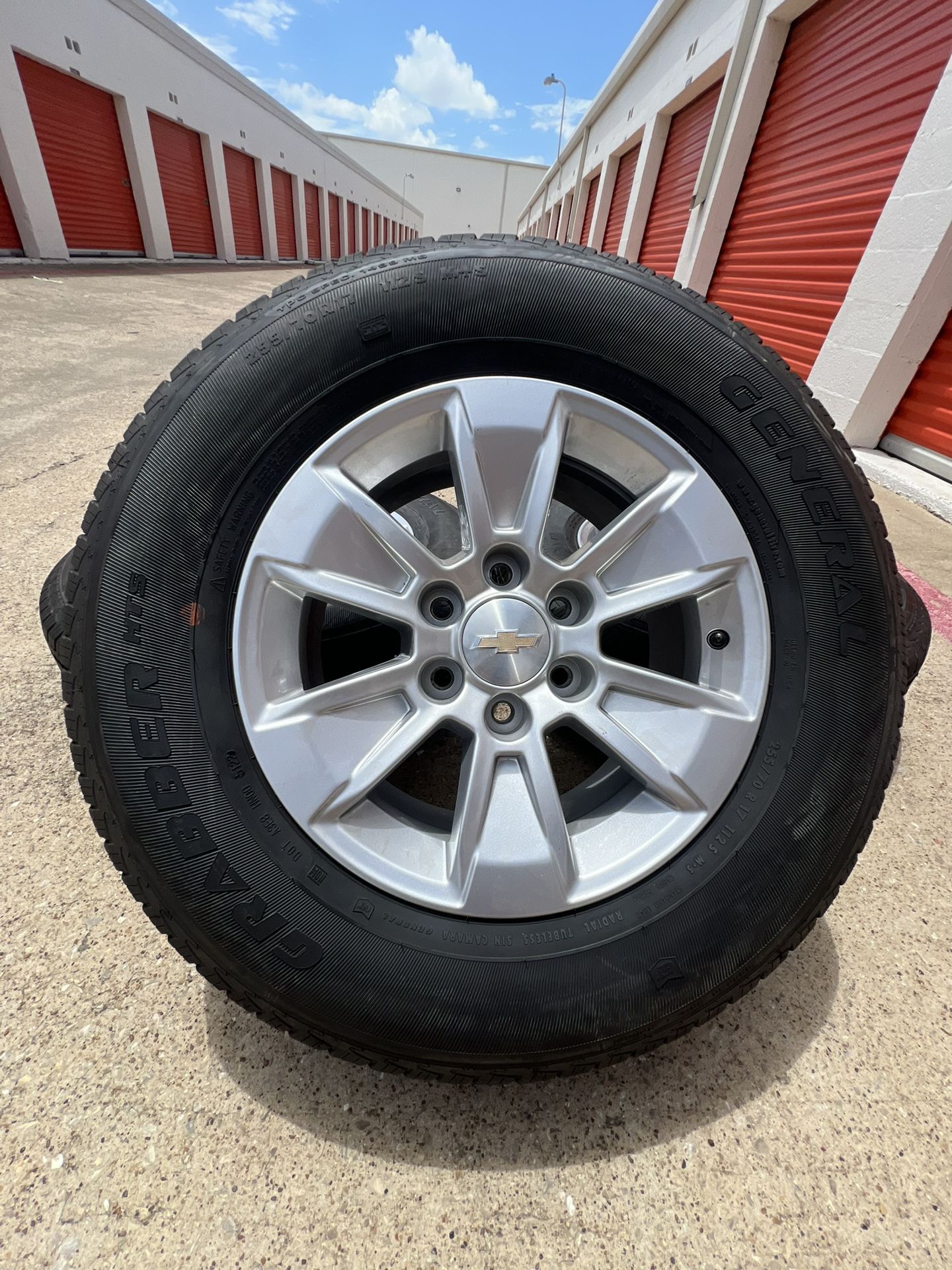 17s Chevy Gmc Silverado Rims Rines Wheels Oem Tires Stocks 6lug Oem
