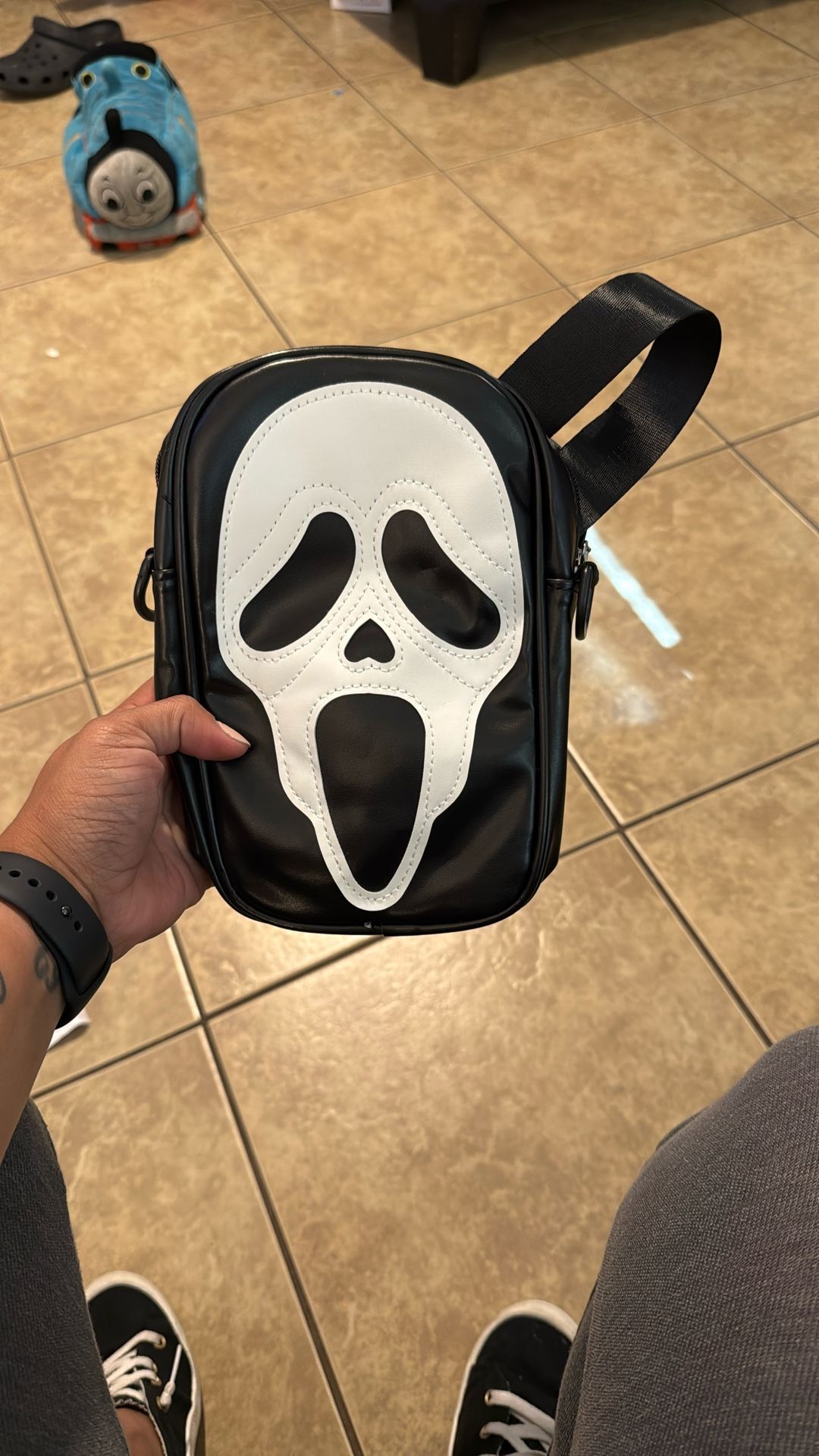 Ghost face Crossbody Bag 