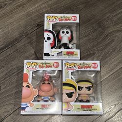 The Grim Adventures of Billy & Mandy Funko Pop Bundle