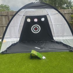 Large golf Practice Tent