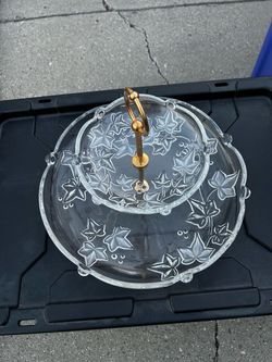 Mikasa serving platters vintage
