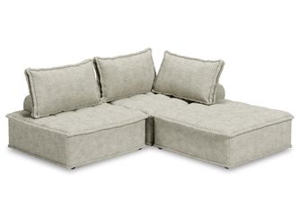 Bales Taupe 3-Piece Modular Seating