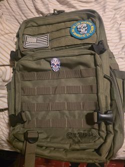 45L OD green wolfpak