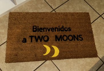 Personalized door mats