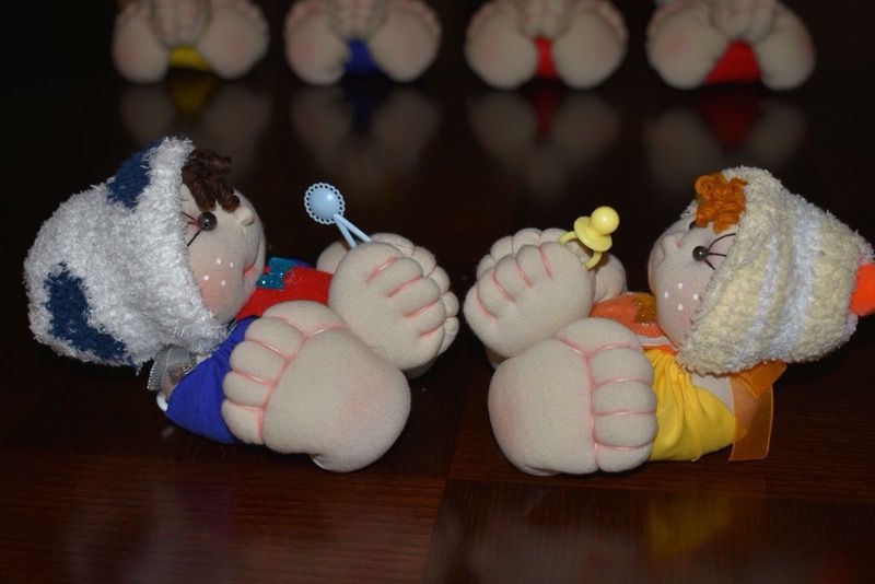 Hand made dolls - pompudas
