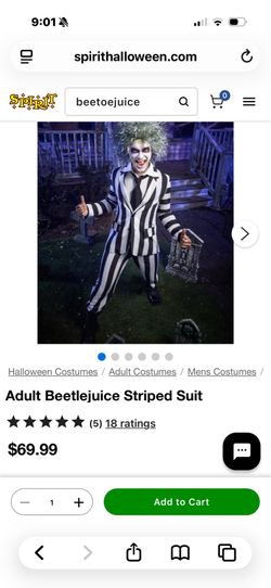 Beetlejuice costume