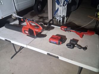 Toro 60v string trimmer and blower combo set