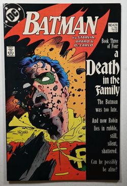 Batman #428 death of robin