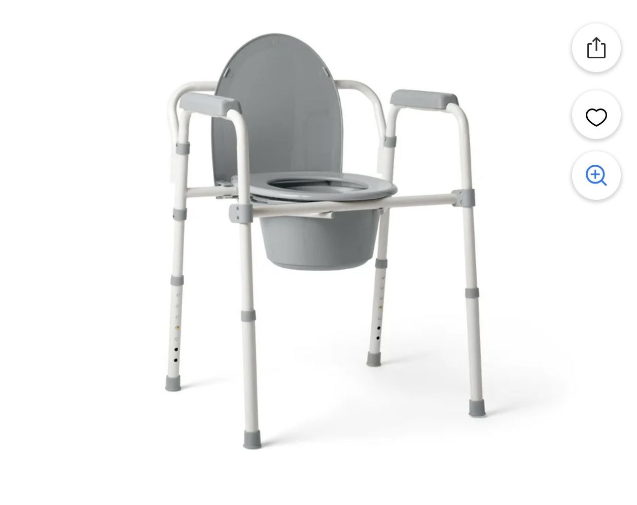 Medline Commode 3 In 1 Steel