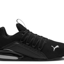 Puma Shoes Axelion LS 'Black Metallic Silver'