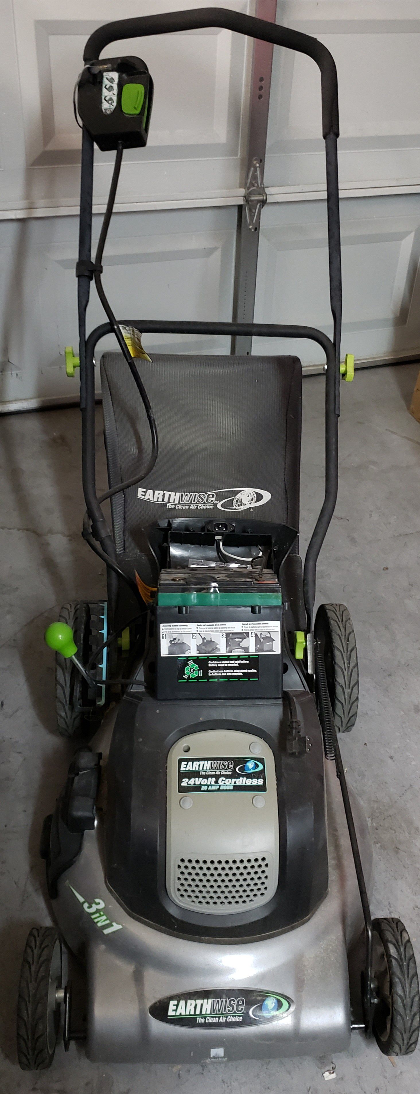 Earth wise electric lawn mower