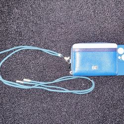 Teal Michael Kors iPhone case 
