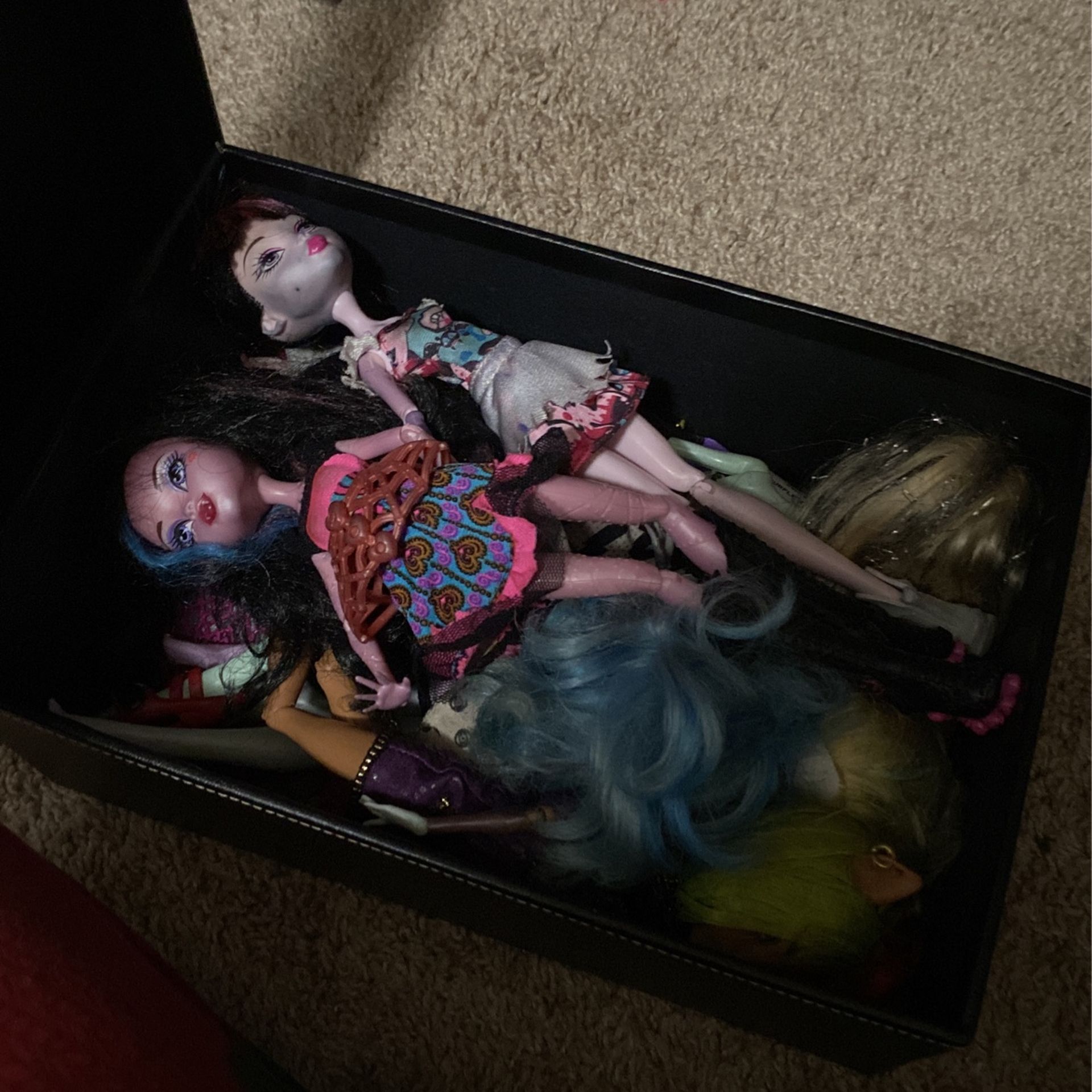 Old Monster High Dolls 