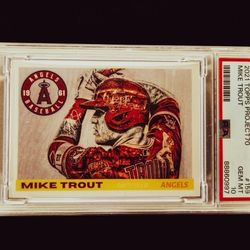#159 Mike Trout 2021-22 Topps Project70 