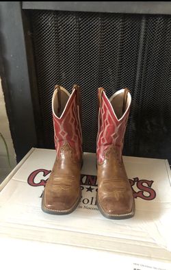 Ariat Boys Cowboy Boots - Size 5, $80