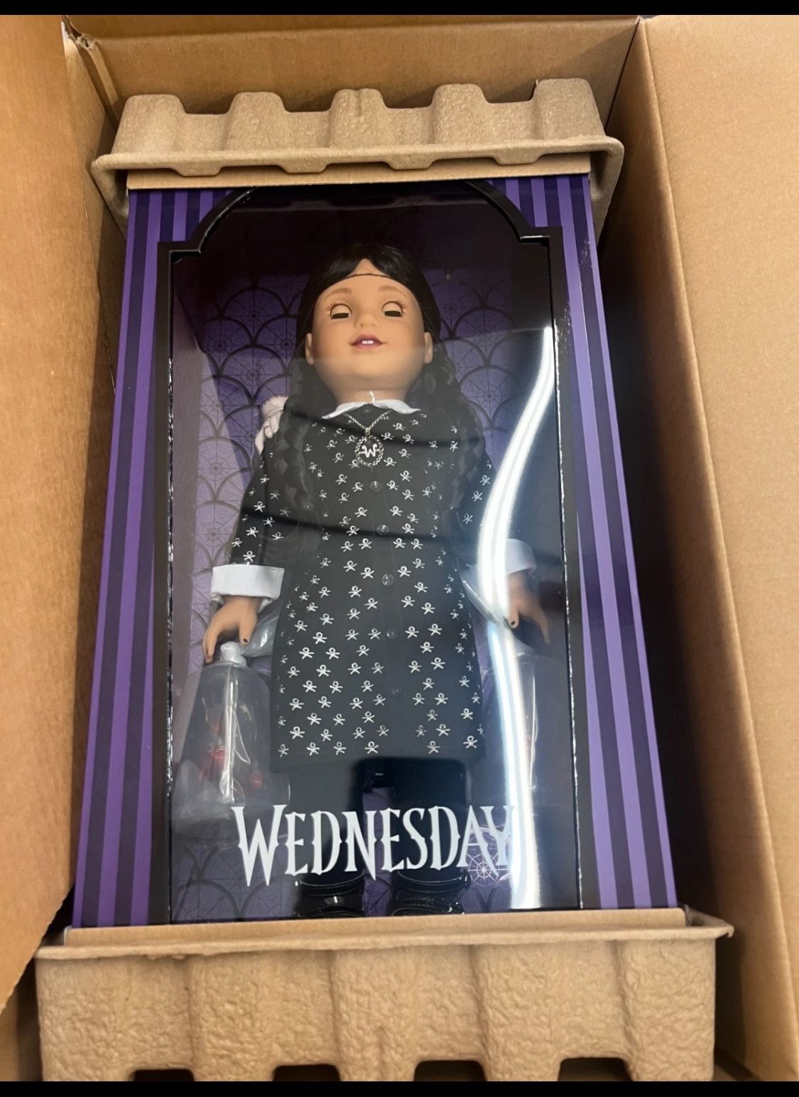 American Girl Wednesday Addams Collector Limited 18" Doll