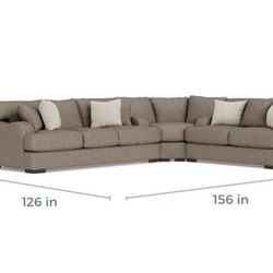 Catamaran 3 Piece Sectional (OBO)