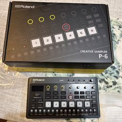 Roland Aira P6 Sampler  DJ controller