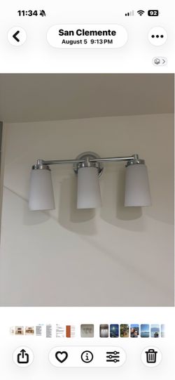 Pottery barn light fixture