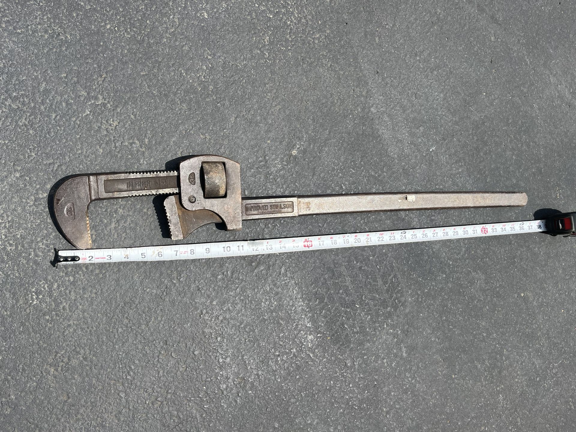 Improved Stillson Pipe Wrench
