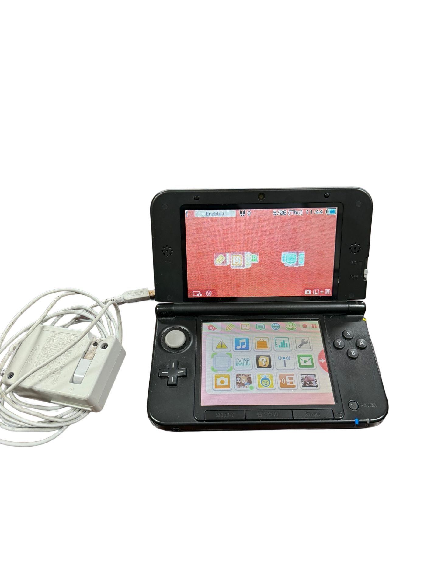 Nintendo 3DS XL Portable Gaming Console - Red and Black
