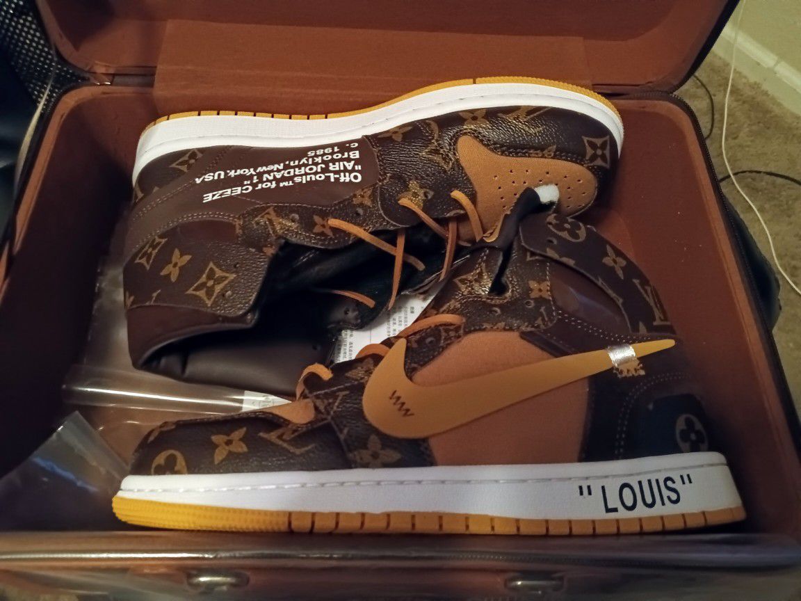 Footwear “Off-Louis” Air Jordan 1 V2 by @Ceeze17 Set To Drop This