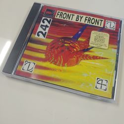 Vintage 1992 Front 242 Front By Front Classic CD 1990's 90's Industria Electronic Dance EDM Sony Music Epic