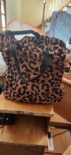 Leopard Print Cooler Bag
