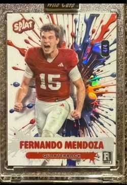 Fernando Mendoza Wild Card 4/4 Splat