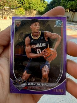Jeremiah fears rookie card