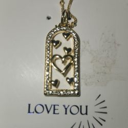 Brilliance  Heart Necklace 