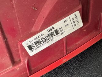 2012 Mercedes C250 Right Passenger Tail Light OEM W204