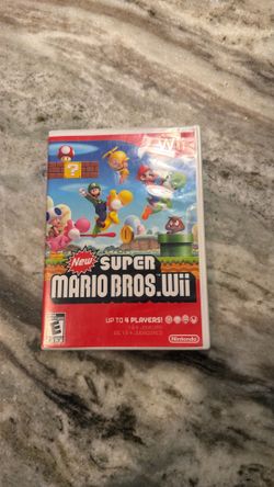 Wii Mario game