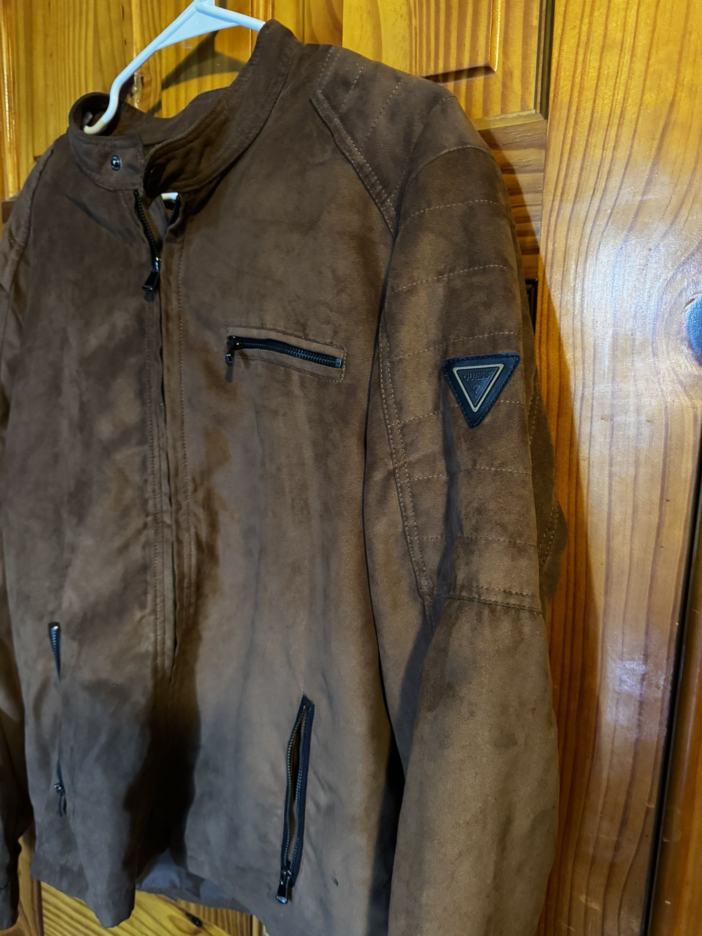 Guess Bomber Jacket, Brown Size L