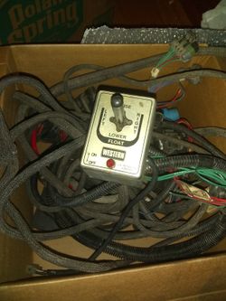 Free shipping 4 port complete western fisher snow plow harness 3 wire