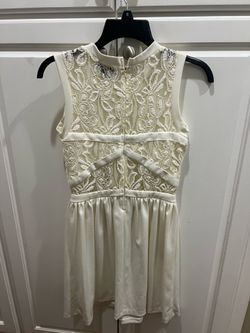 Women's cream dress size small