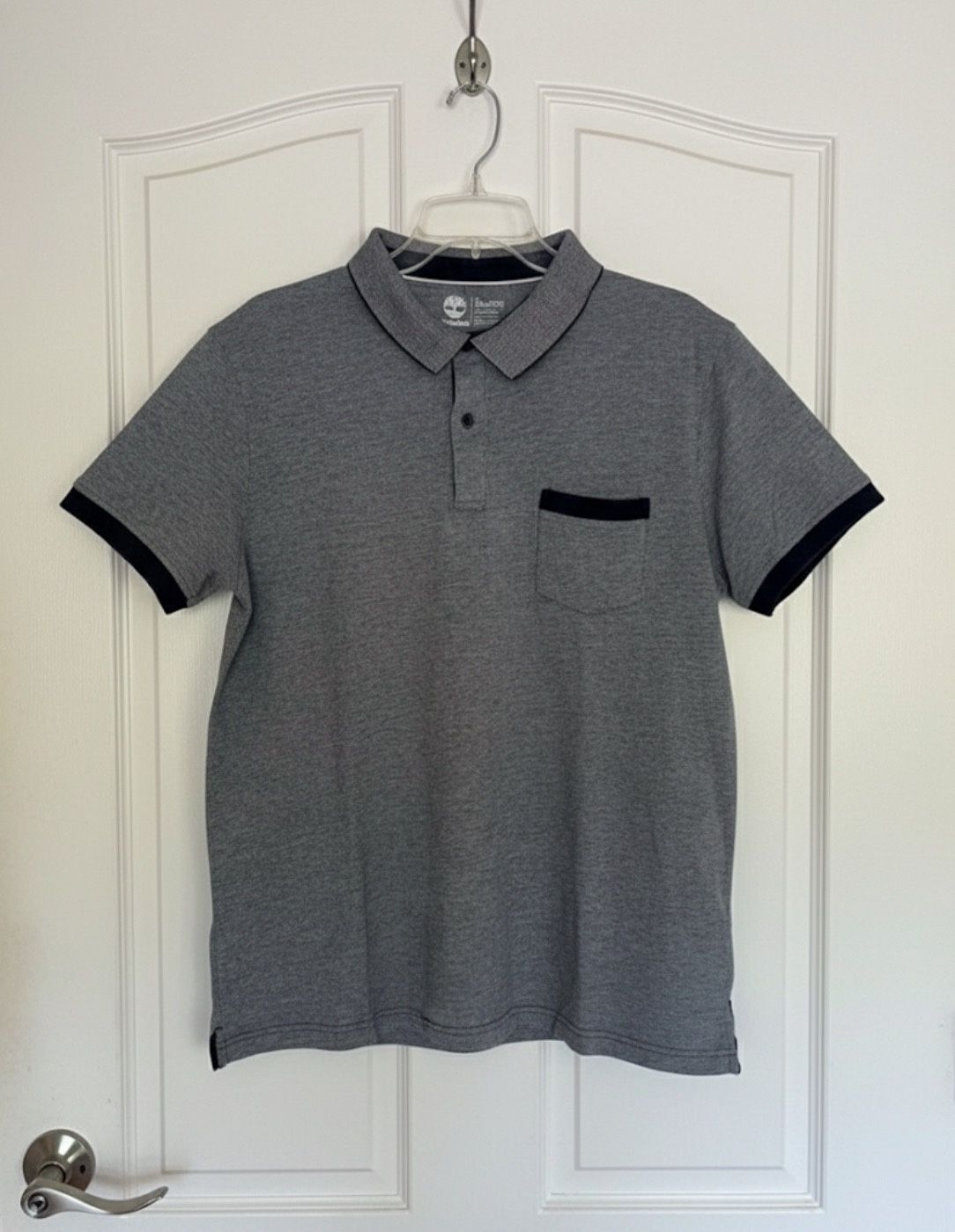 Men’s XXL Solid Short Sleeve Polo Shirt By Timberland (Pick up🛒 In Bellevue)*Check out my Other Posts 🎁