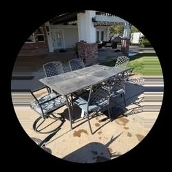 Set De Patio De 7 Piezas