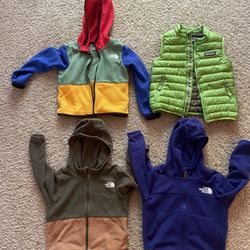 The North Face and Patagonia Kids Jackets