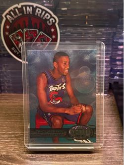 SkyBox 1997-98 Metal Universe Tracy McGrady #42 Rookie Toronto Raptors