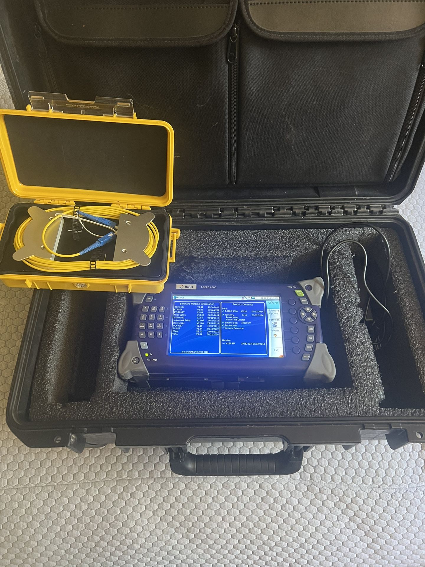 VIAVI/JDSU T BERD MTS 4000 OTDR 4126 MP Module 1310/1550nm Power Meter